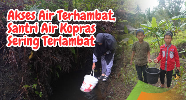 Sumur Bor Untuk Santri Yatim Dhuafa - BMH Bengkulu